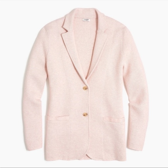 J Crew Knit Sweater Blazer